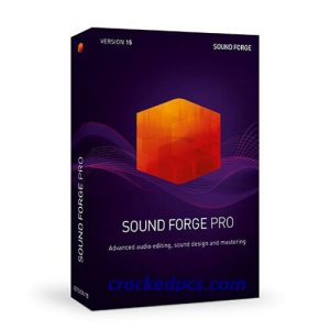 SOUND FORGE Pro 16.1.2 Build 55 Crack + License Key Free Download